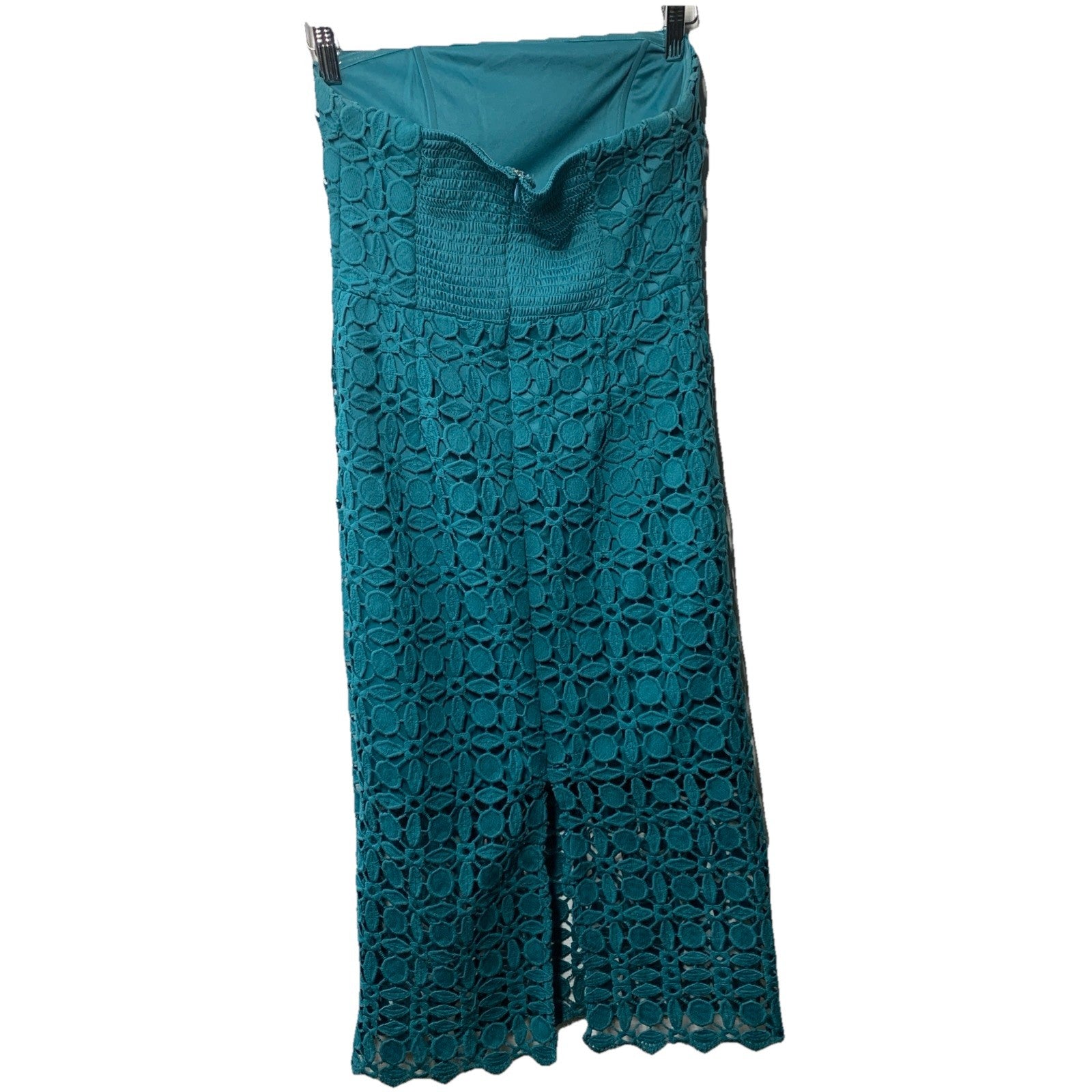 Petal + Pup Candice Strapless Lace Midi Dress Party Cocktail Evening Size 4