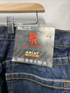 Ariat Men's FR M4 Relaxed Basic Low Rise Boot Cut Jean 10012555 Size 34x32 Pants