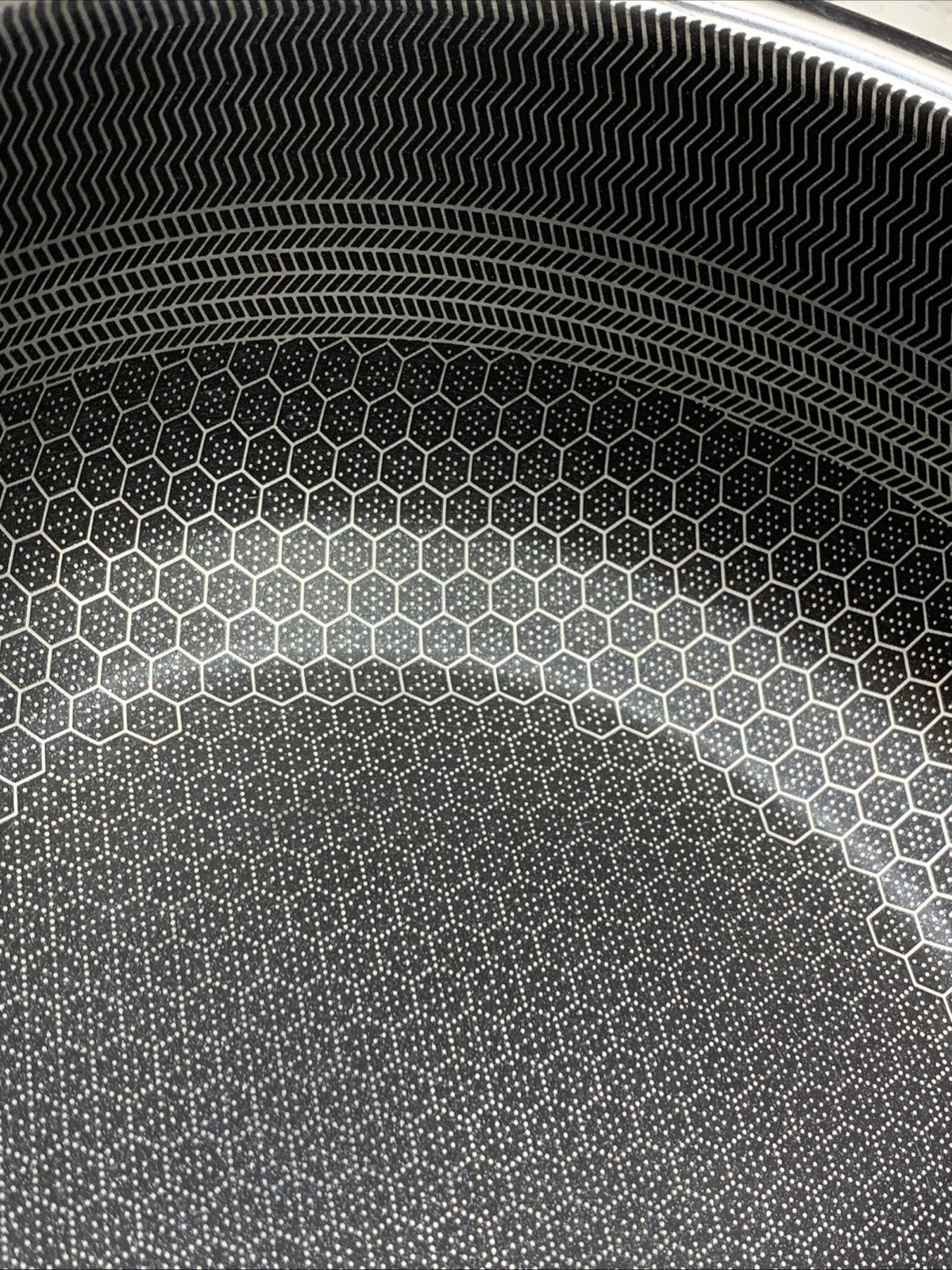 HexClad Hybrid Nonstick 6-Piece Pot Set 8, 3 and 2 Quart with Cover Lids - USED