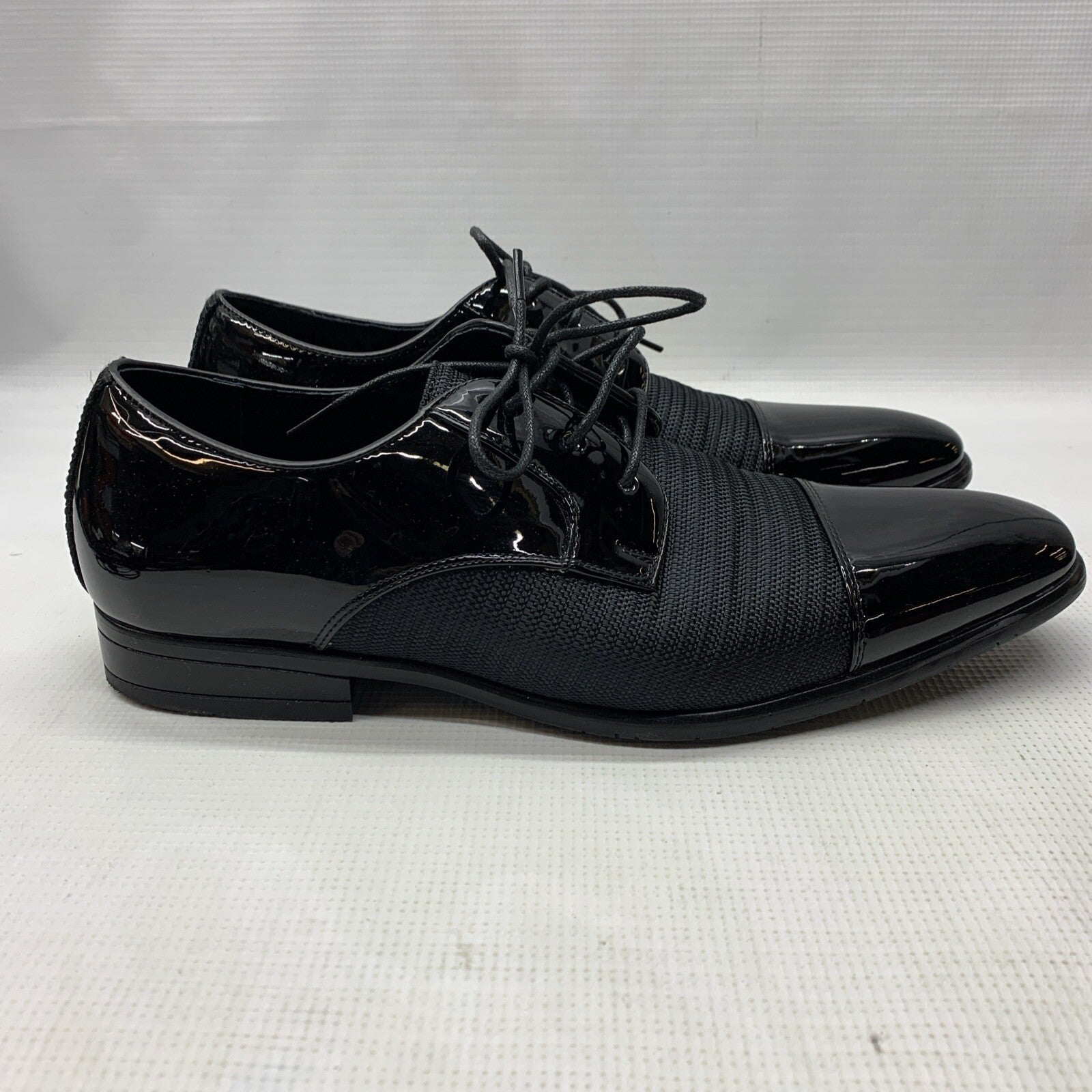 Man's Oxfords Stacy Adams Pharaoh Cap Toe Oxford 9M Black Lace-up Formal Shoes