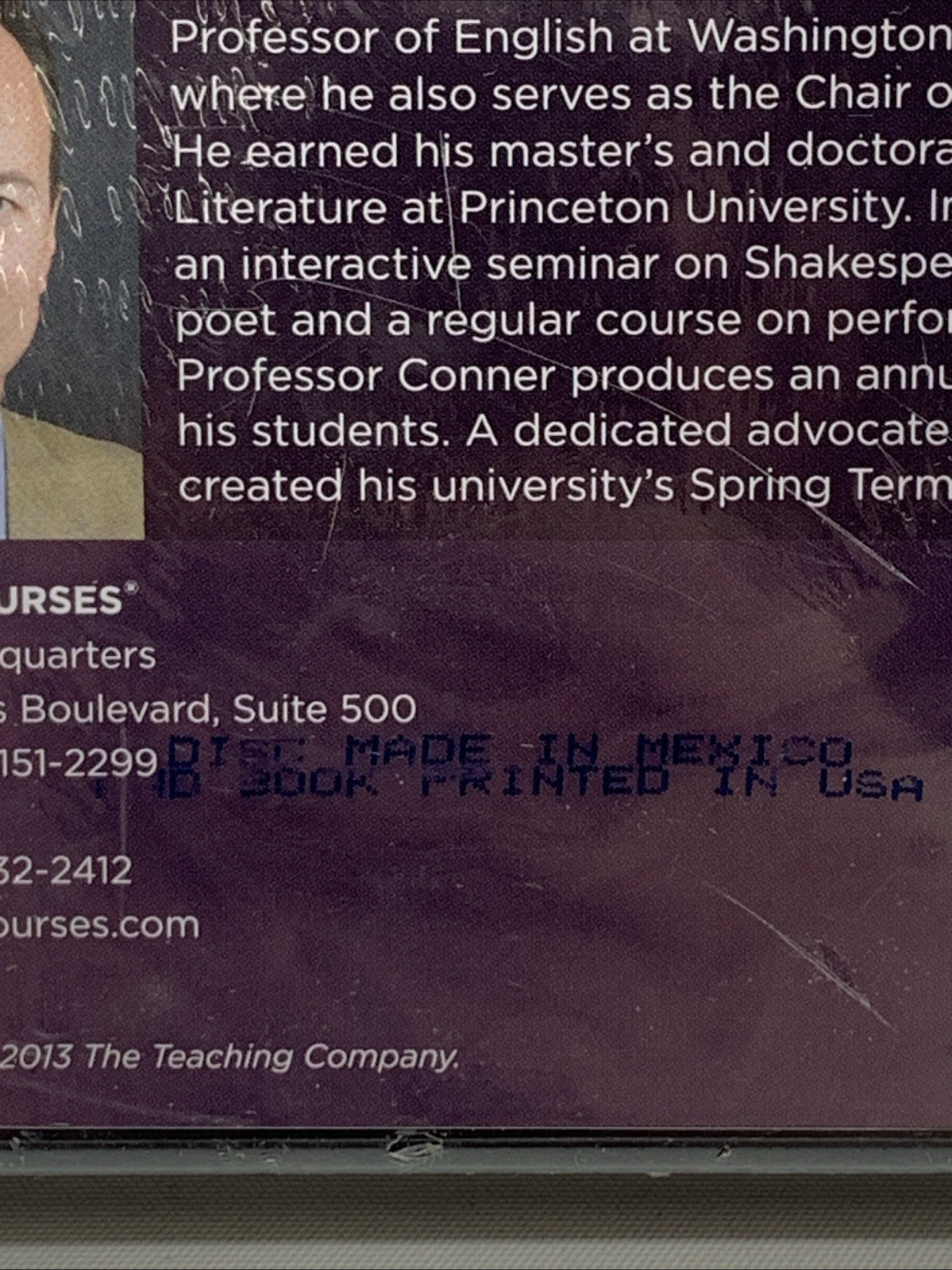 The Great Courses: How to Read and Understand Shakespeare DVD and Guidebook