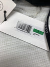 Calvin Klein Women Tie Back Logo Straps One Piece Swimsuit Size L Swimwear Black