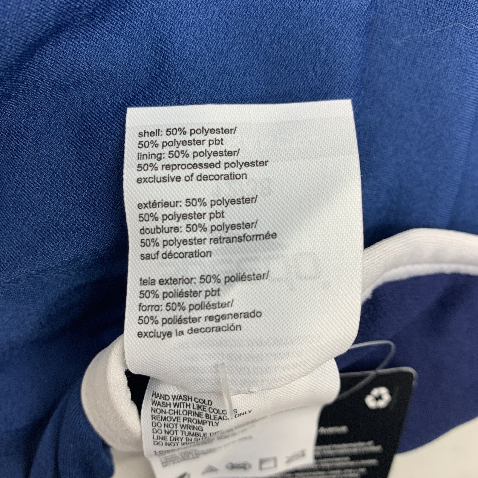 New Speedo Women Solid Flyback Training SwimSuit Size 12/38 Navy Blue Endurance+