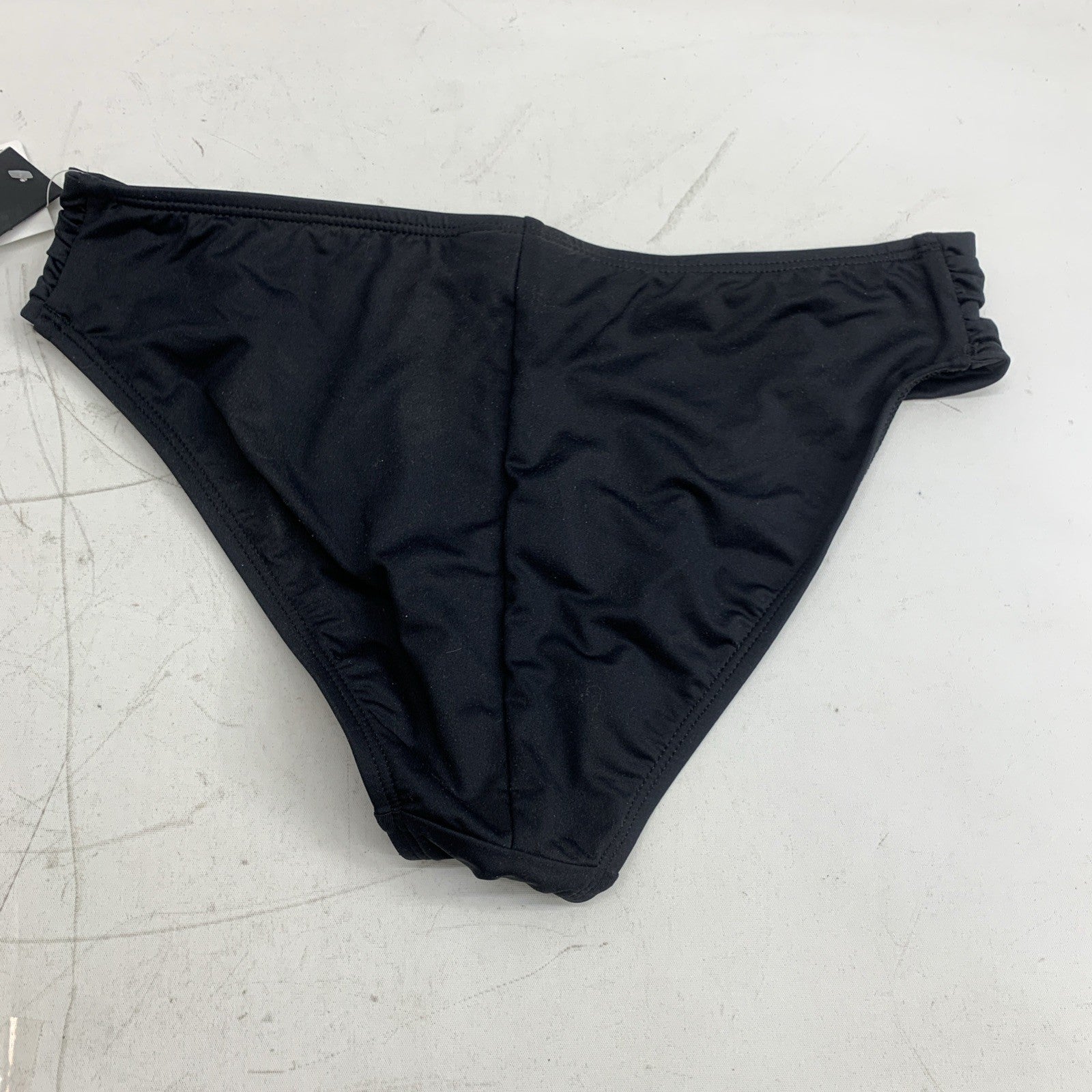 La Blanca Island Goddess Ruched Side Hipster Swim Bikini Bottom Women's Size 8