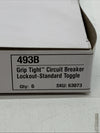 Master Lock 493B Grip Tight Circuit Breaker Lockout Standard Toggle Pack of 6