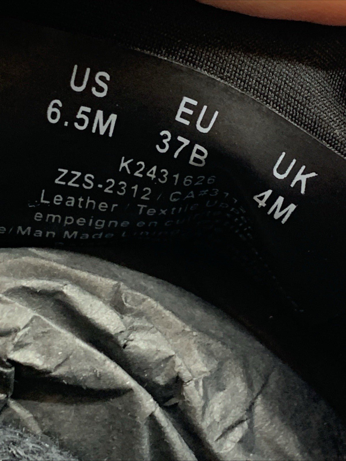 DKNY Abeni Arch Raffia Women's Low-Top Sneakers Black K2431626 Casual Size 6.5