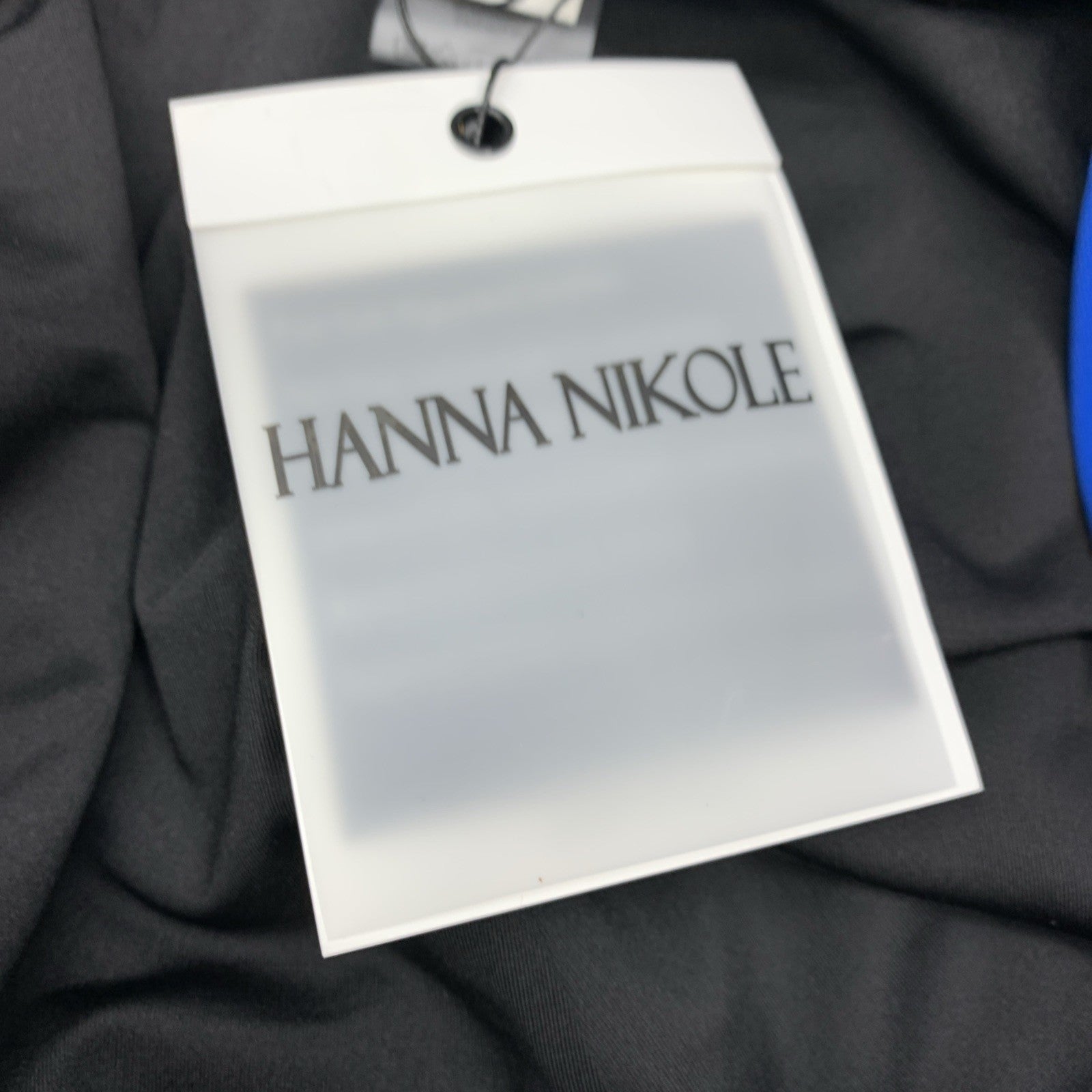 Hanna Nikole Womens Plus Size High Waisted Bathing Swim Suit Skirt Size 20W Blue