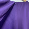 Hanna Nikole Women's Plus Size Wedding Guest  Dress with Cape Purple Size 18W