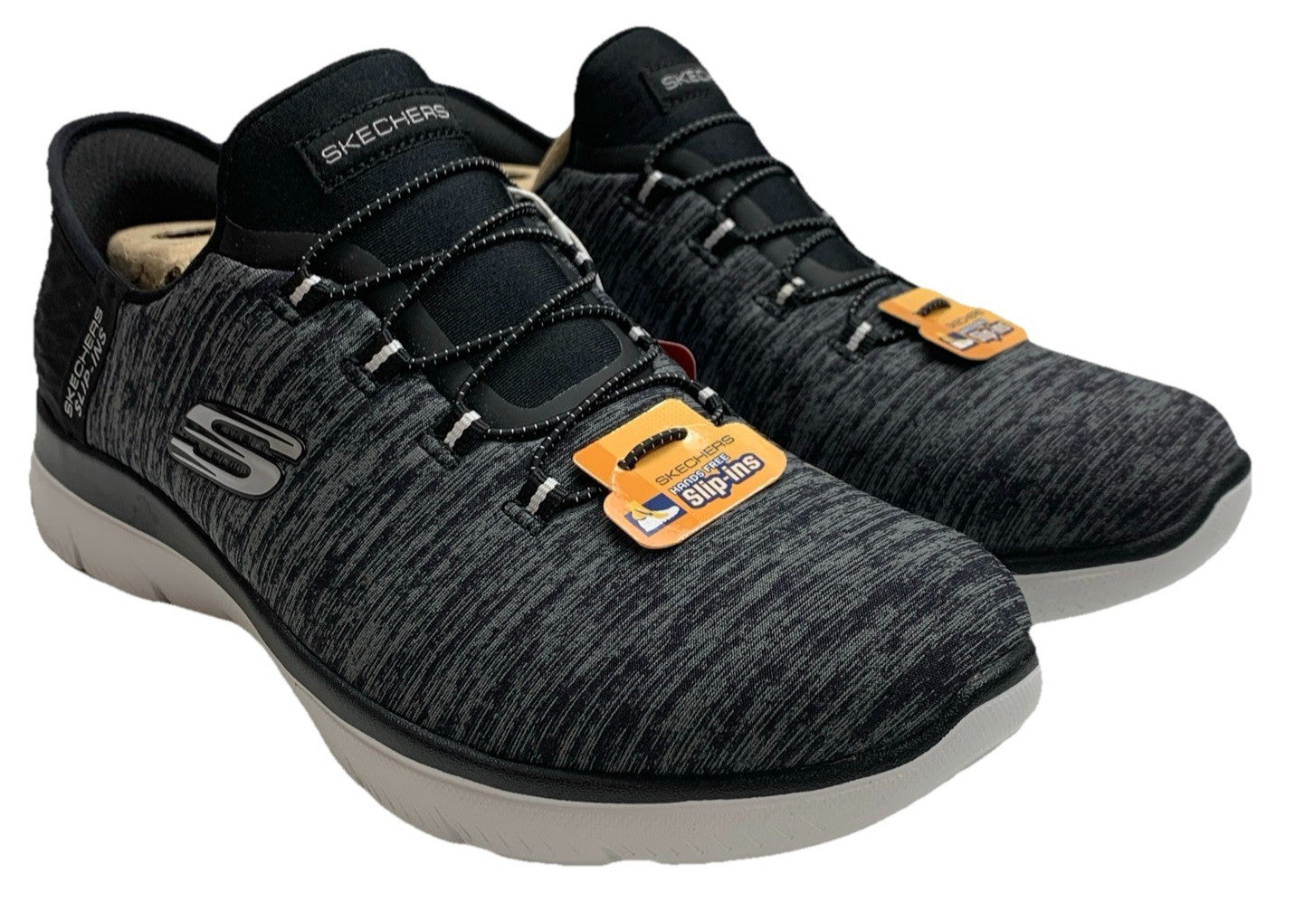 Skechers Women's Summits Dazzling Haze Slip-Ins Size 8.5 Black Low-top 1499378W