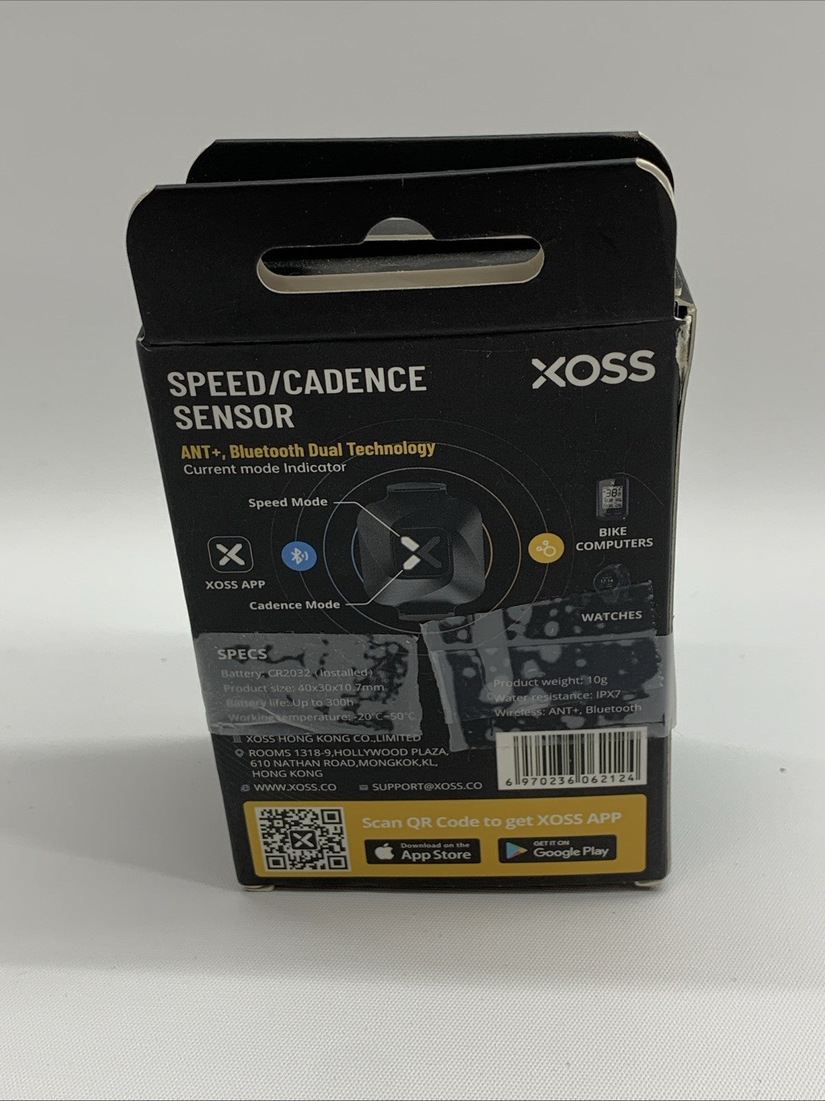 Vortex Speed Cadence Sensor for Bicycle Computer Waterproof 300Hrs Battery Life