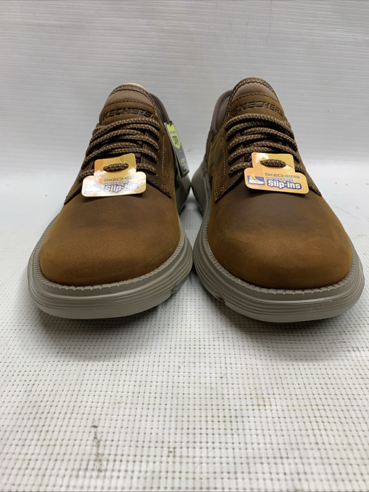 Skechers Men's Slip-ins Garza - Gervin Casual Shoes 205046W/CDB Brown Size 7.5