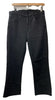 Joe's Jeans Women's The Callie Boot W/Raw Hem Size 29 Black Belt-loop DP2BLK5217
