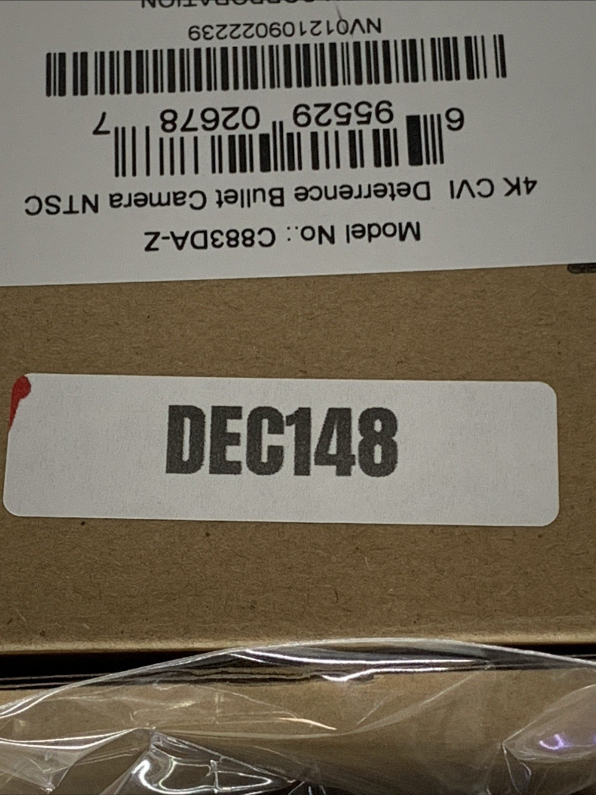 Lorex 4K Ultra HD CVI 8MP Active Deterrence Bullet Security Camera C883DA-Z