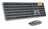 ProtoArc Backlit Bluetooth Keyboard and Mouse for Mac KM100-A Full Size Wireless