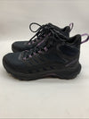 Merrell Women's Speed Strike 2 Mid Wp Black Boots 9.5 Black Purple J038274 Lace