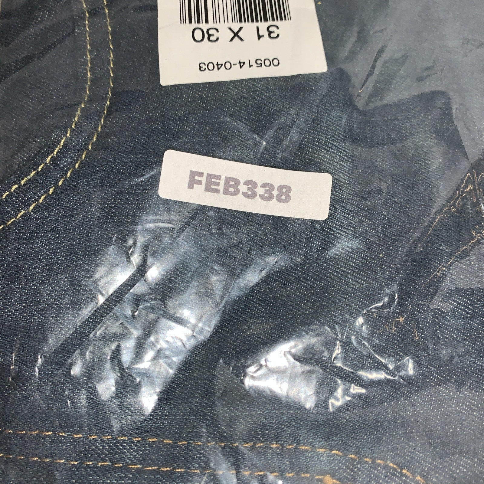 Levi's Men's 514 Straight Fit Jeans Size 31W X 30L Midnight/Blue Long Pants