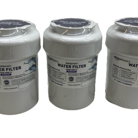 Amazon Basics Replacement AMZN-MWF Refrigerator Water Filter Cartridge - 3 Pack