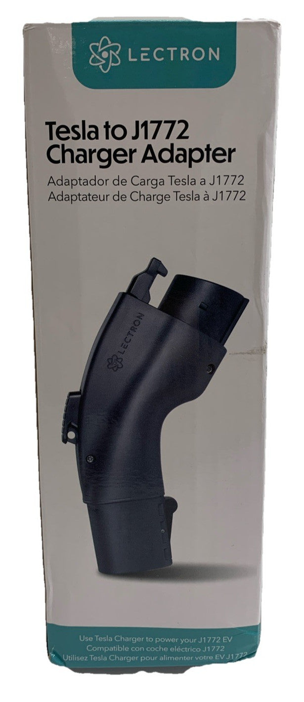 Lectron [Only for J1772 EVs] Tesla to J1772 Charging Adapter, Max 48 Amp & 250V