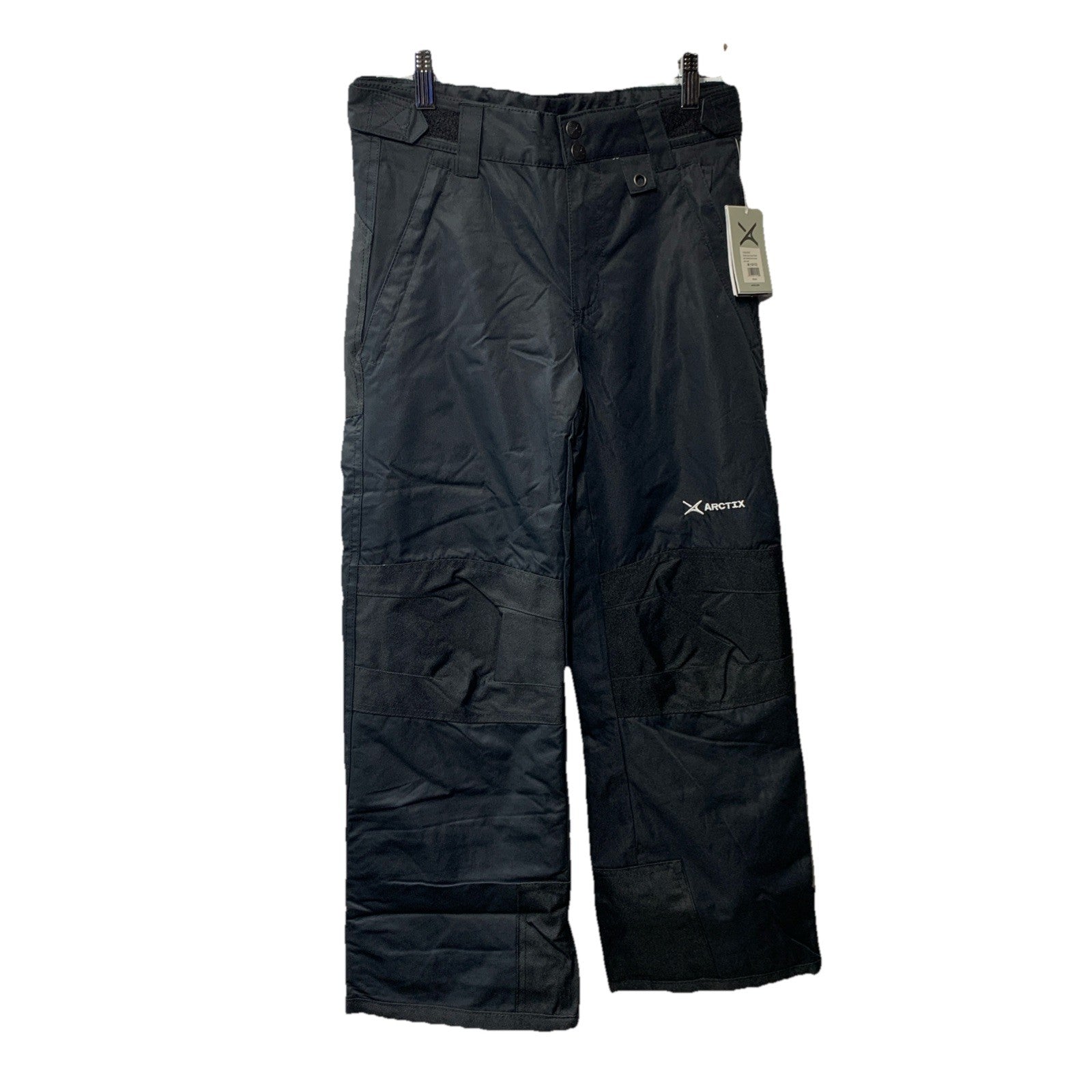 Arctix Kids Insulated Black Snow Pants M (10/12) for skiing, snowboarding, sled
