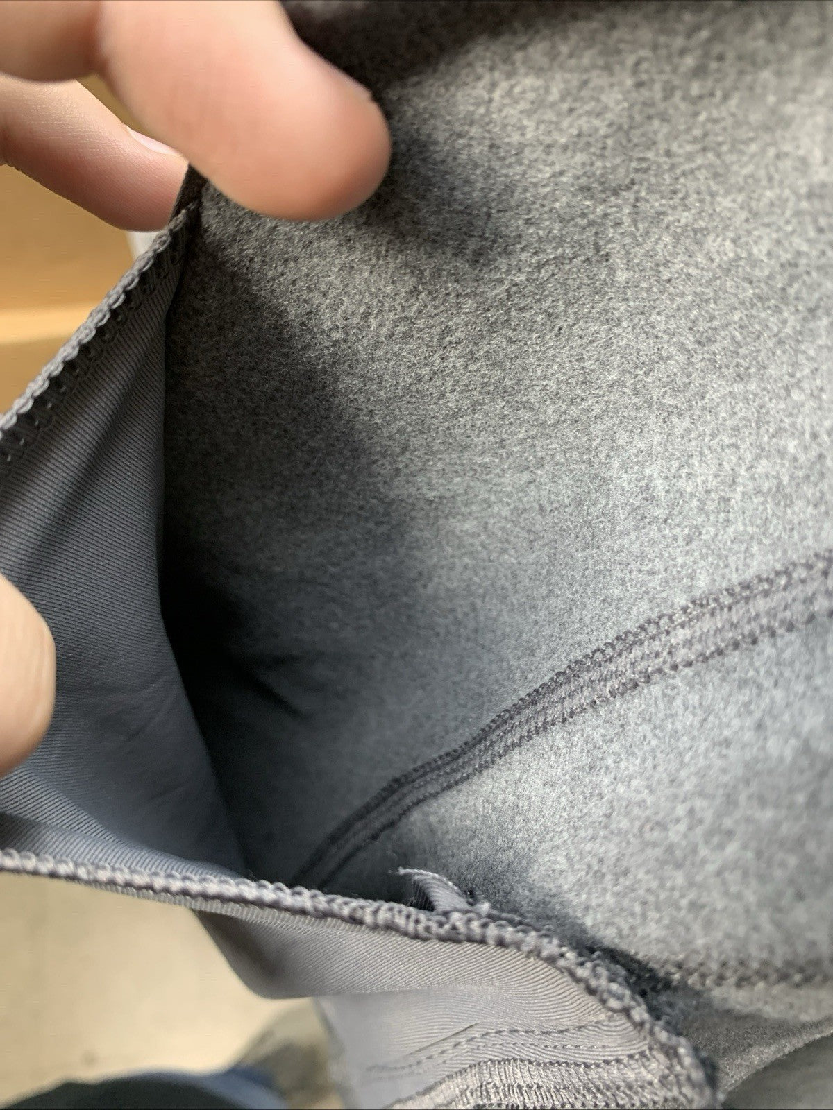 Levi's Mens Faux Leather Varsity Bomber Jacket Size L Long Sleeve LM2RU096 Brown