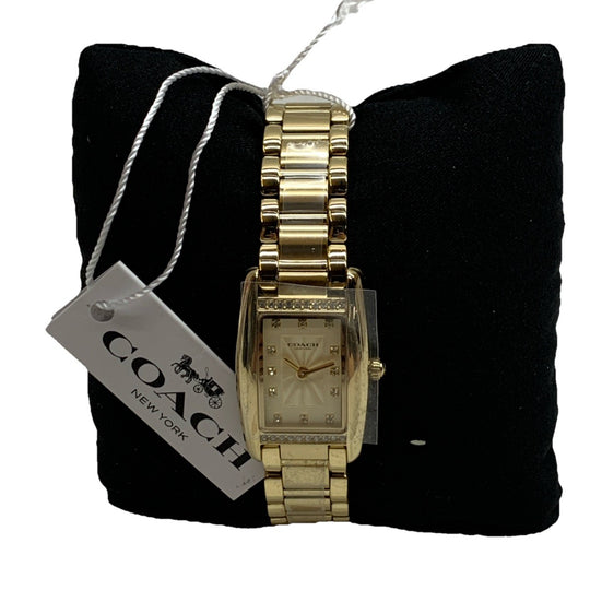 Coach 4504588 Women's Reese 2H Quartz Watch Stainless Steel Water Resistant 3Bar