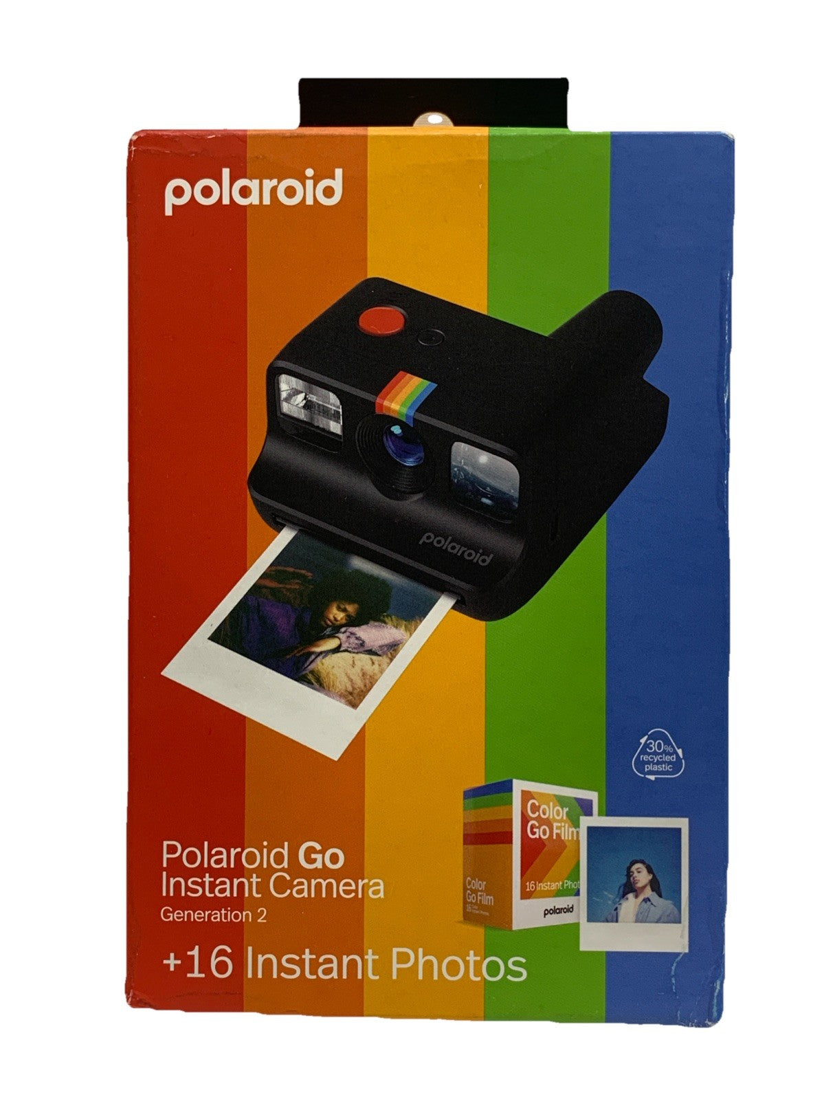 Polaroid Go Generation 2 - Mini Instant Camera + Film Bundle 16 Photos Included