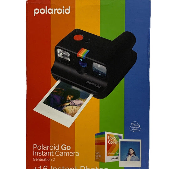 Polaroid Go Generation 2 - Mini Instant Camera + Film Bundle 16 Photos Included