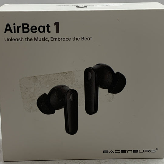 BADENBURG Airbeat 1 ANC Noise Cancelling True Wireless Earbuds Black with mic