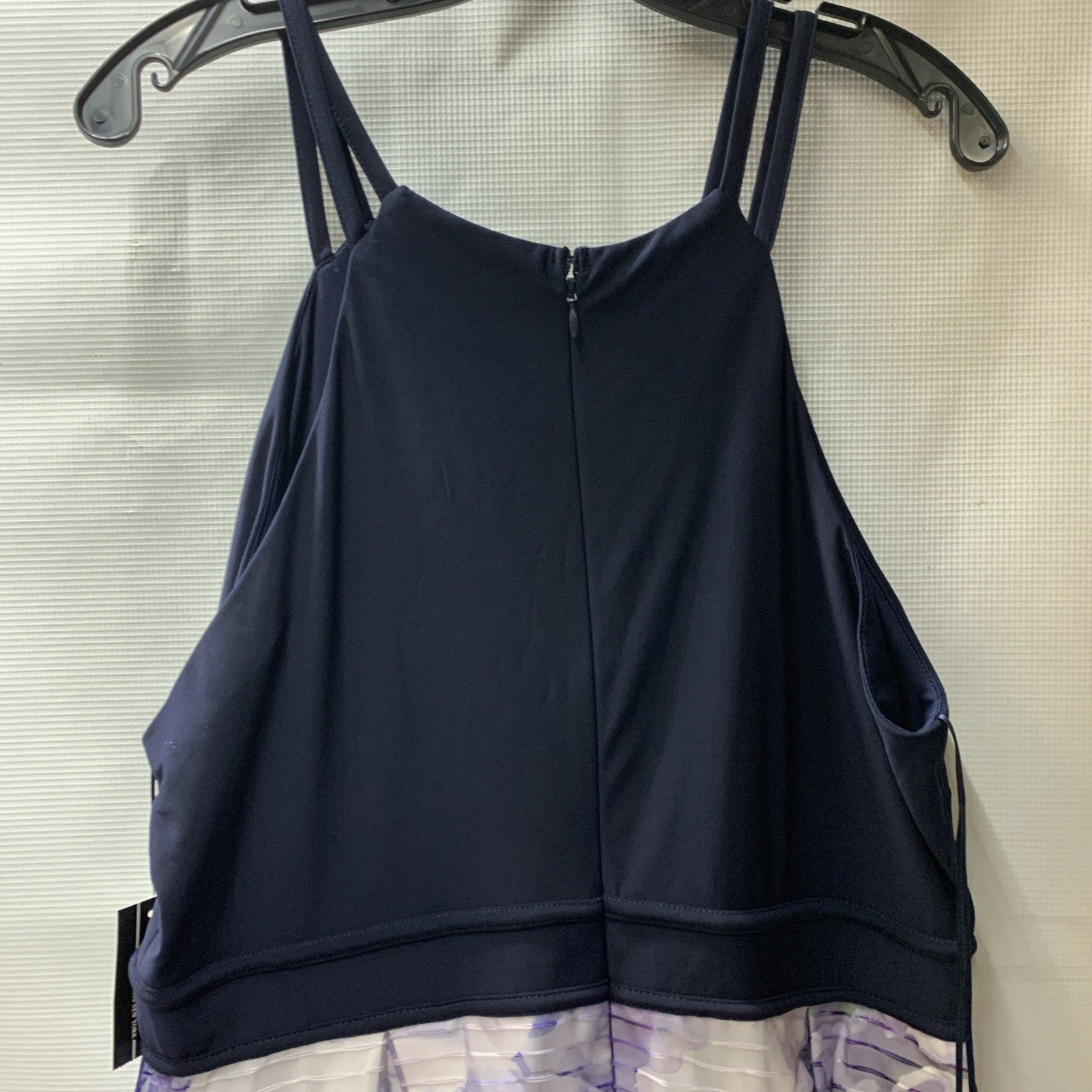 S.L. Fashions Womens Floral Print Skirt Dress Elegant Sleeveless 9141200 Size 16