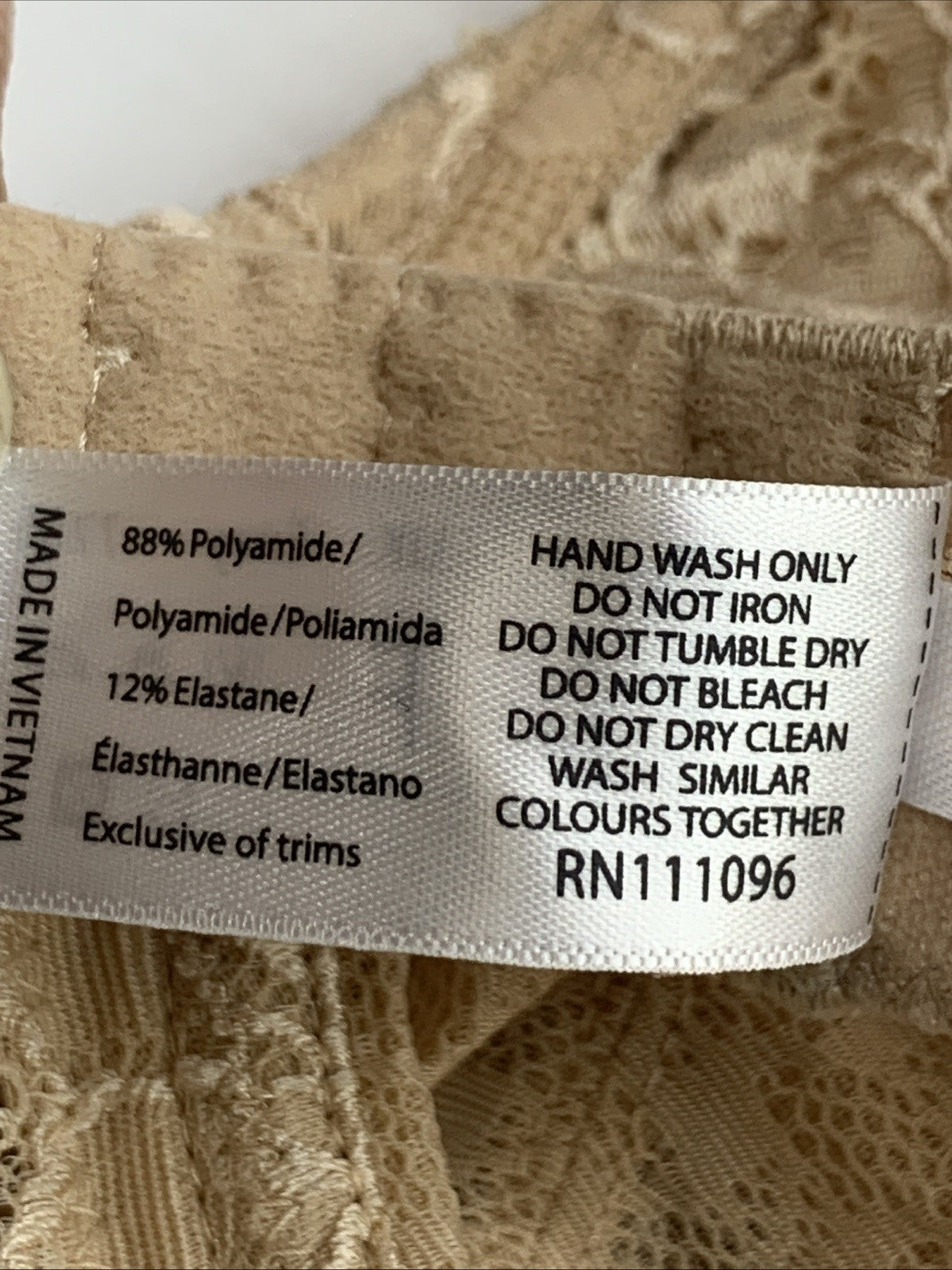 Panache Women Envy Balconette Full Cup Bra Nude 7285 Full Cup Size 30F Underwire