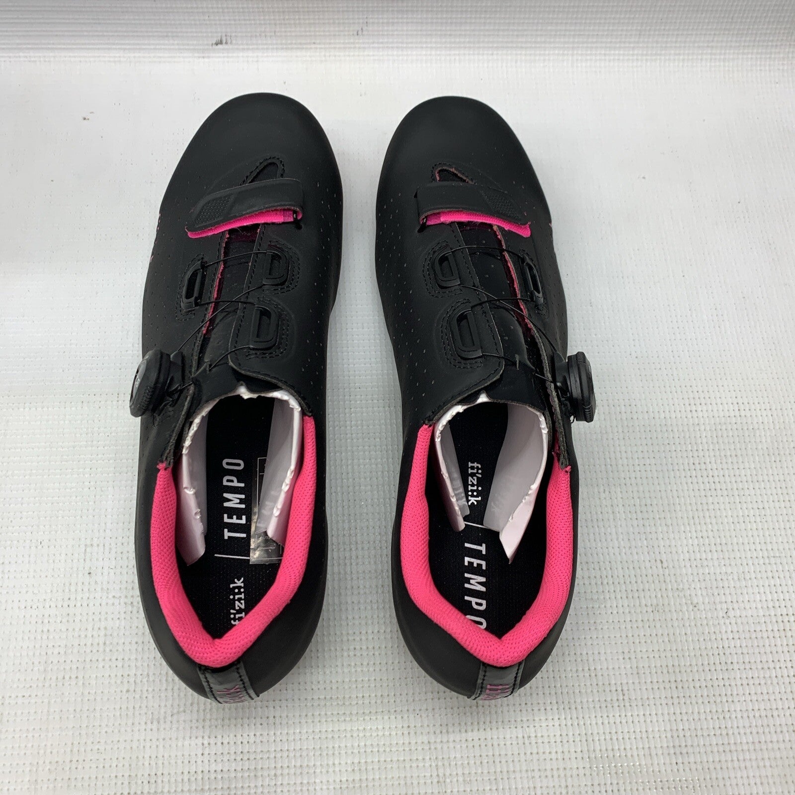 Fizik Road Shoes Tempo R5 Overcurve Black/Pink Fluo TPR5OCMI2-1092 Size 10 1/4