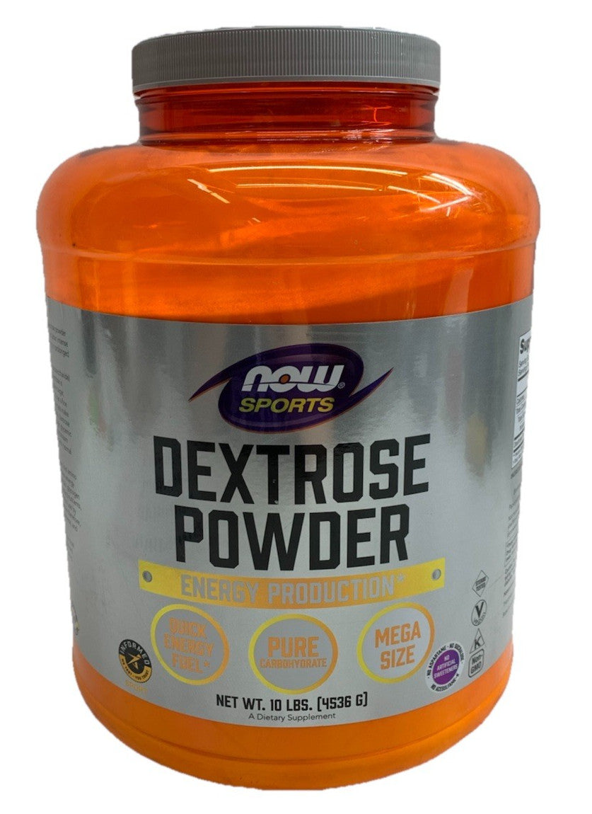 NOW Sports Dextrose Powder - 10 lbs, Energy Production Fuel Quick Energy Fuel