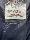 Spyder Insulated Anorak Force Ski Jacket Men's Size L Long Sleeve Blue 229502