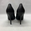 D'Amelio Womens Footwear Black Leather Karyenaa Pump Size 7.5 High Heel Slip-on
