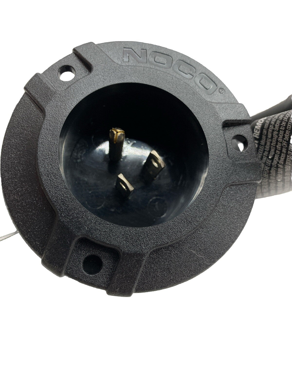 NOCO GCP2 AC Port Plug 2 Way Splitter 125v  15Amps for Trailers Sheds Buildings