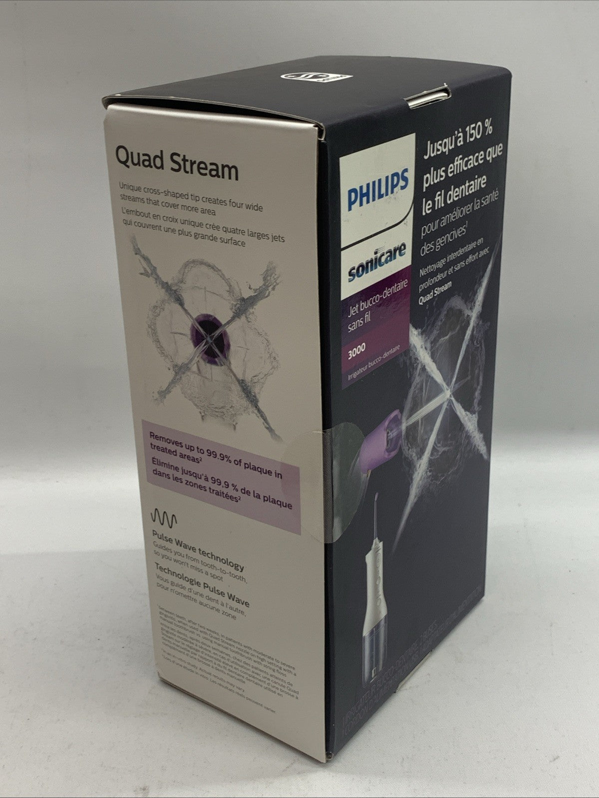 Philips Sonicare Cordless Power Flosser 3000 Oral Irrigator with 2 Nozzles