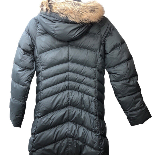 Marmot Montreal Down Fill Hooded w/Faux Fur Trim Outerwear Womens Parka Size XS