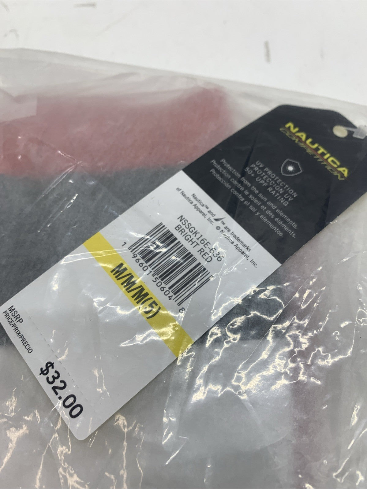 Nautica Boys' Competition Swim Trunk with UPF 50+ Sun Protection Size 5 Medium