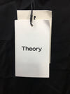 Theory Women's Modern Black Silk Tanelis Sleeveless Shirt Blouse Top Petite Size