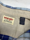 Wrangler Authentics Men's Short Sleeve Classic Plaid Woven Shirt Size 3XL/3TG