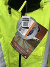Pioneer Premium High Vis Safety Jacket Waterproof Large Green Star Tech Workwear