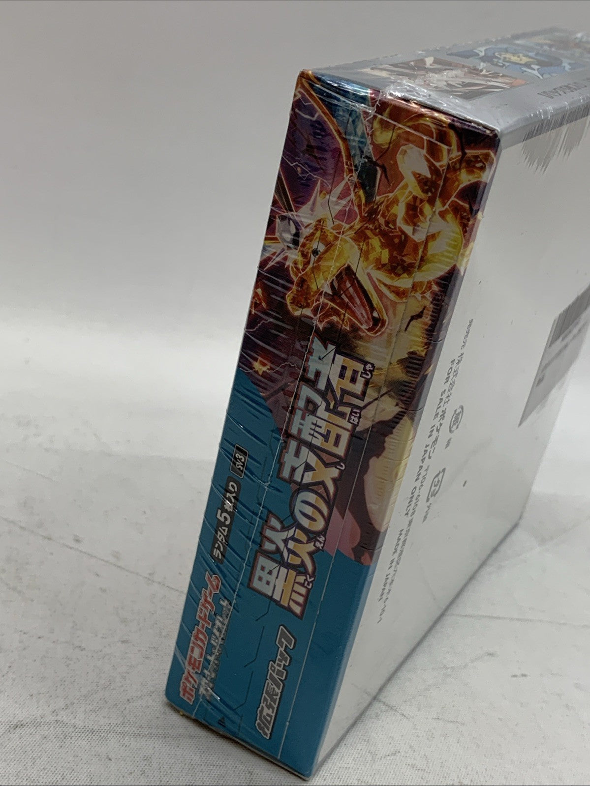 Pokemon Cards Game Ruler of the Black Flame Booster sv3 Sealed Box Japanese ver.