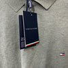 Tommy Hilfiger Long Sleeve Polo Shirt Collar Men's Regular Fit 1985 Green XXL