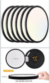 12 inch LED Ceiling Light Fixtures 120VAC 24W 60Hz Slim RCLR13-3CT-B - 6 PACK