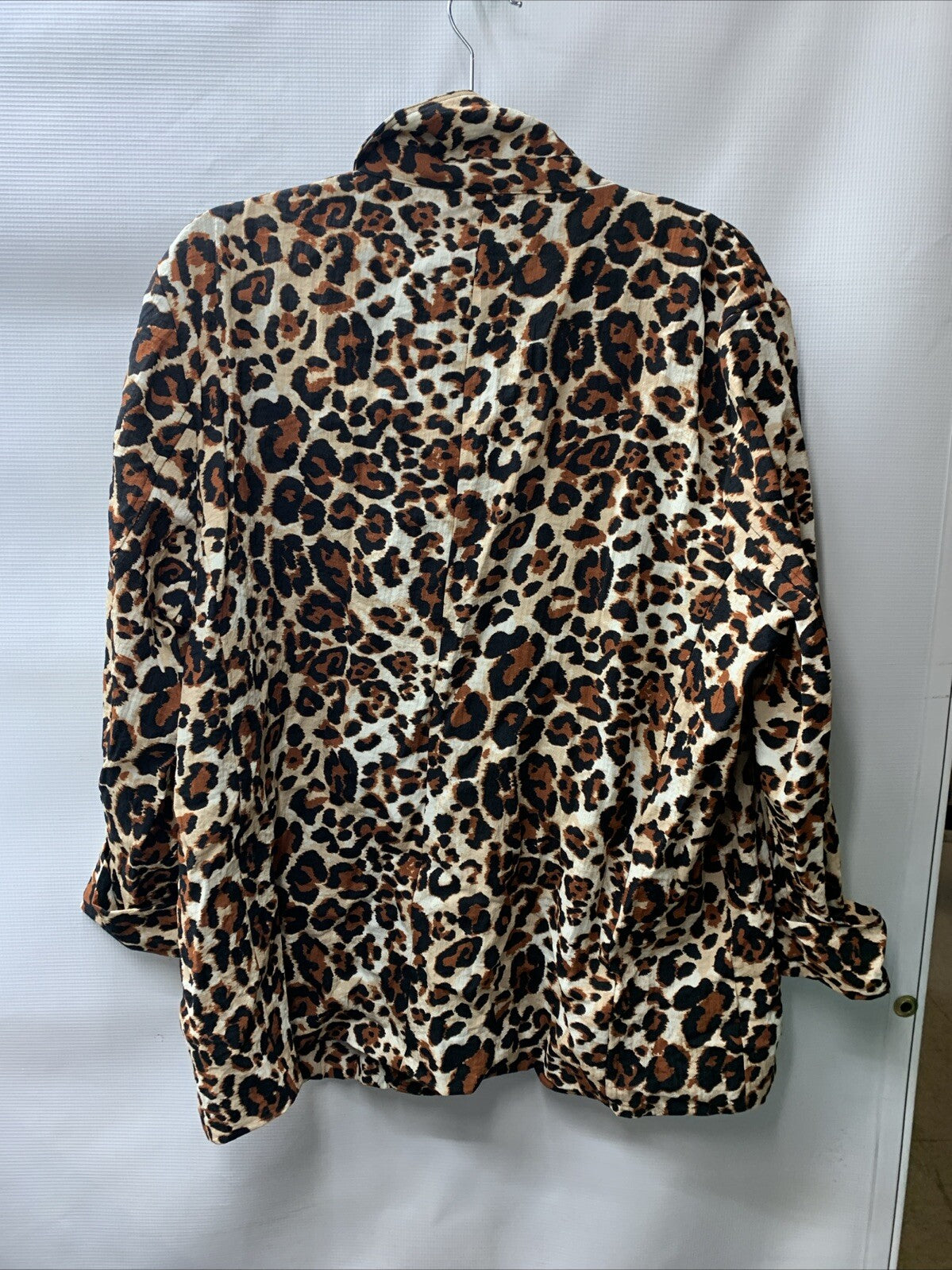 Women's XL MULTIPLES jacket with 3/4 sleeves, lapel collar, front welt pockets, casual style, from The Family Flips.