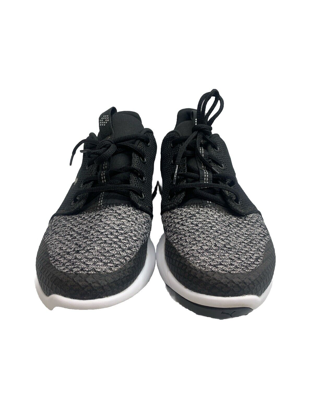 Puma Mens Grip Fusion Sport 191207-01 Black Running Shoes Sneakers Size 9.5