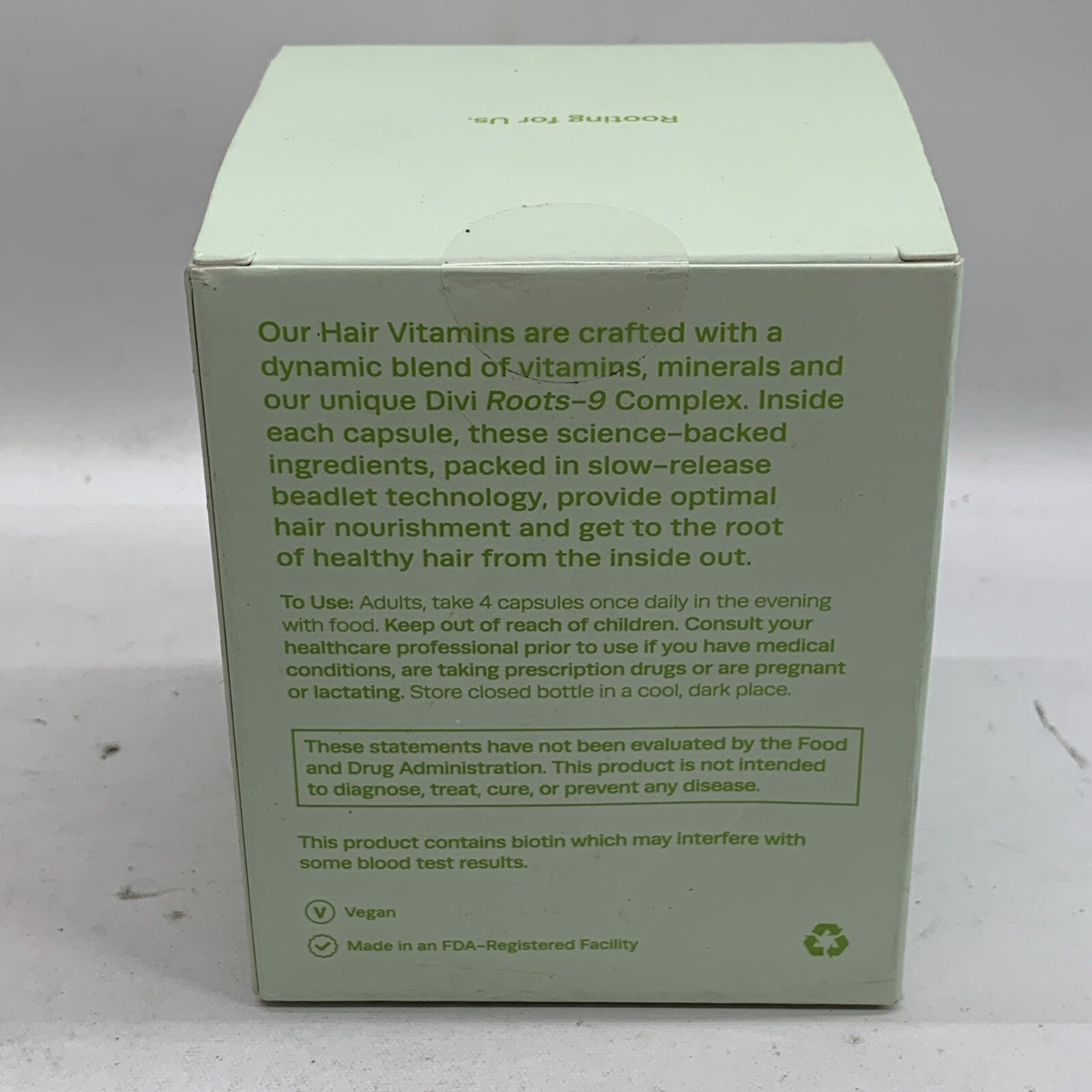 Divi Hair Growth Supplement for Men and Women 120 capsules