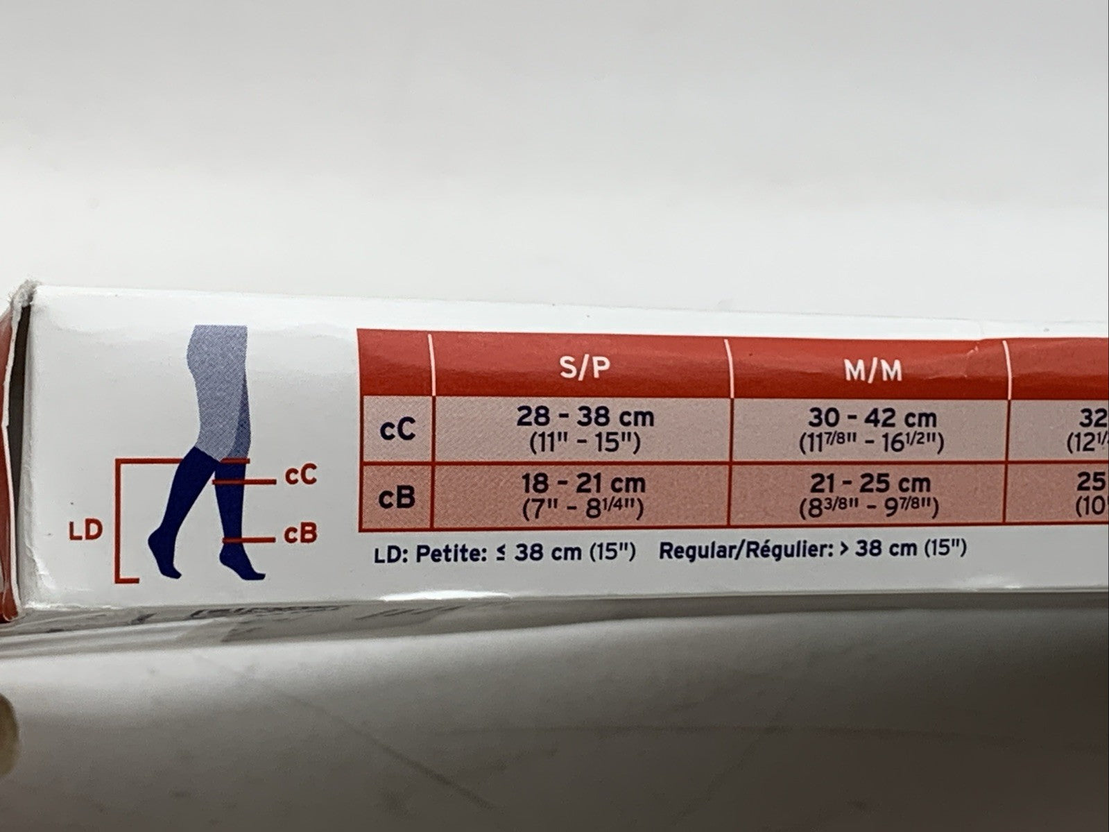 Jobst Relief Firm Compression Sock Medium Beige Unisex Firm 20-30mmHg All-around