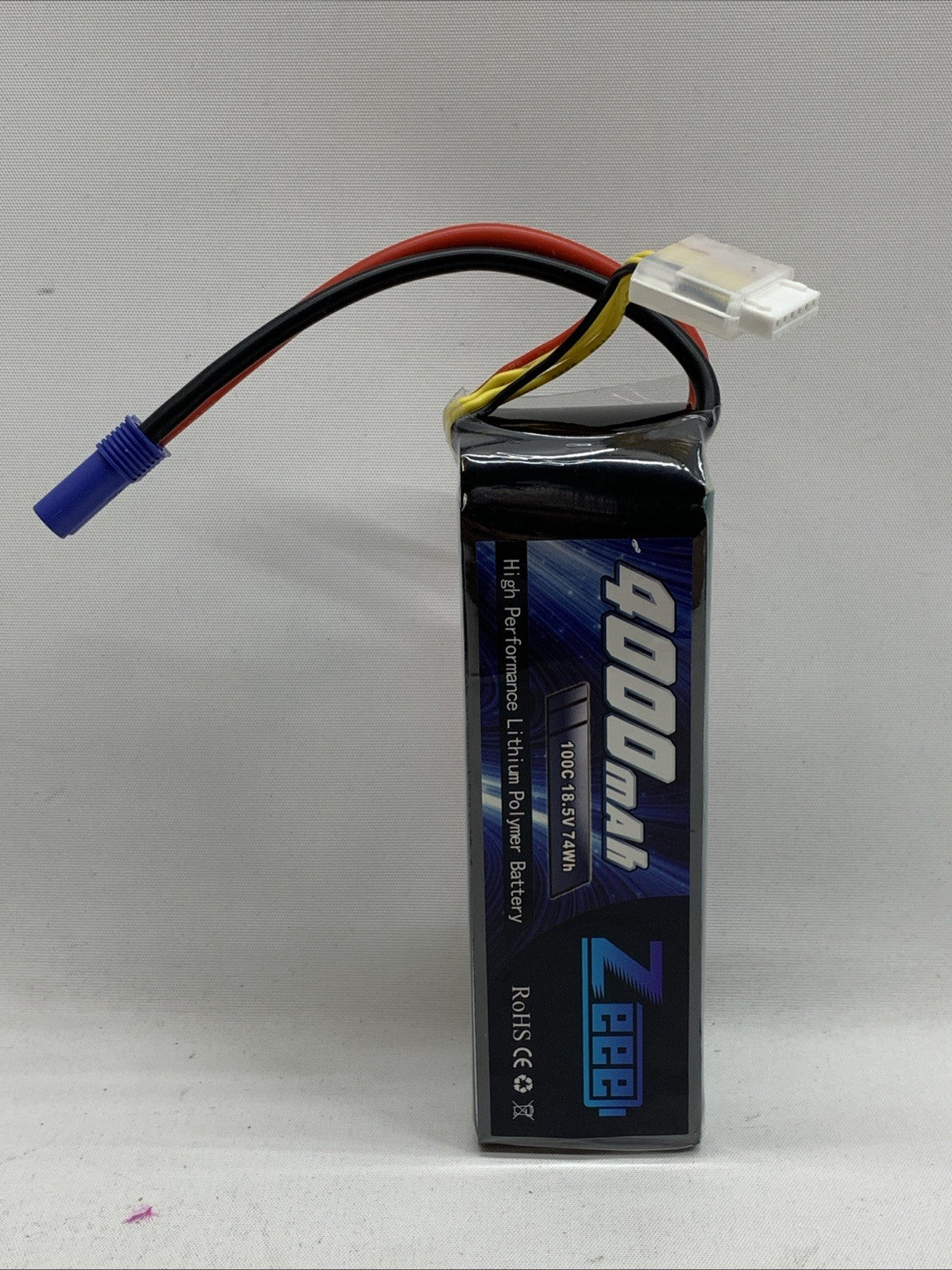 Zeee Lipo Battery 4000mAh 18.5V 100C 74wH for RC Helicopter Airplane Car Truck