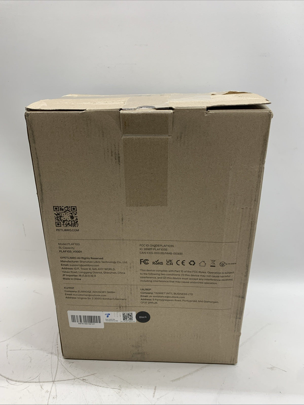 Petlibro Granary Smart Dual Pet Feeder Bowl Food Dispenser Wi-fi PLAF103_V0001